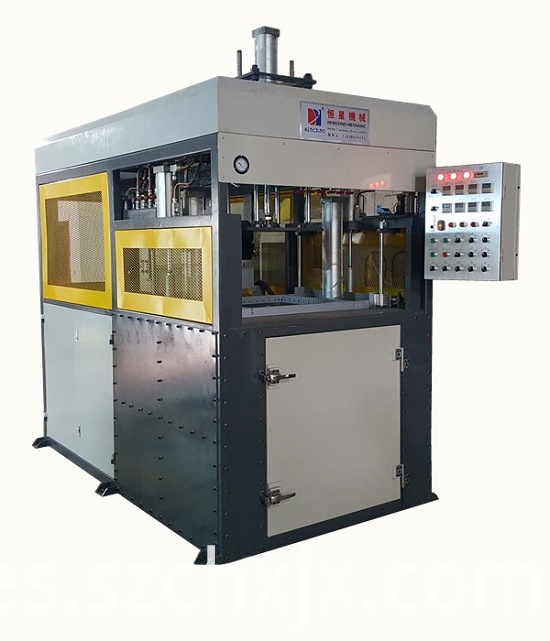 Máquina formadora de vacío de hoja gruesa completamente automática Fully automatic thick sheet vacuum forming machine